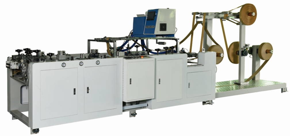 Máquina para fabricar mangos de papel plano LQ-YF18G