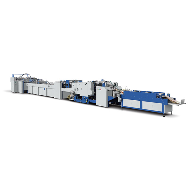 Máquina para fabricar bolsas de papel con alimentación de hojas LQ-Z1200CS